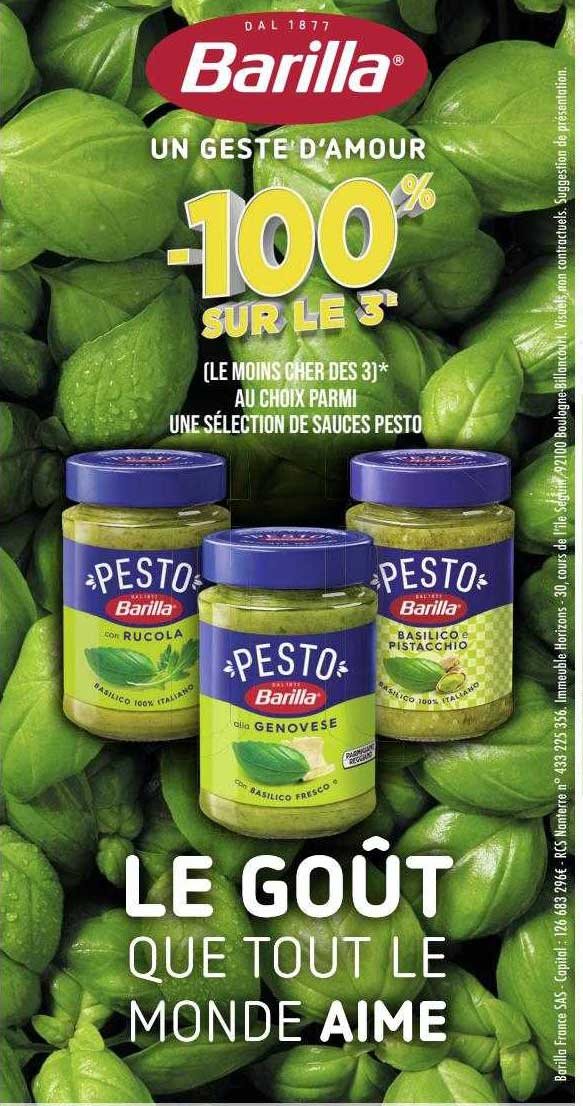 Sélection De Sauces Pesto
