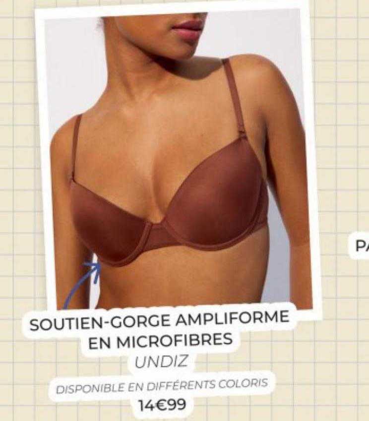 Soutien-gorge Ampliforme En Microfibres Undiz
