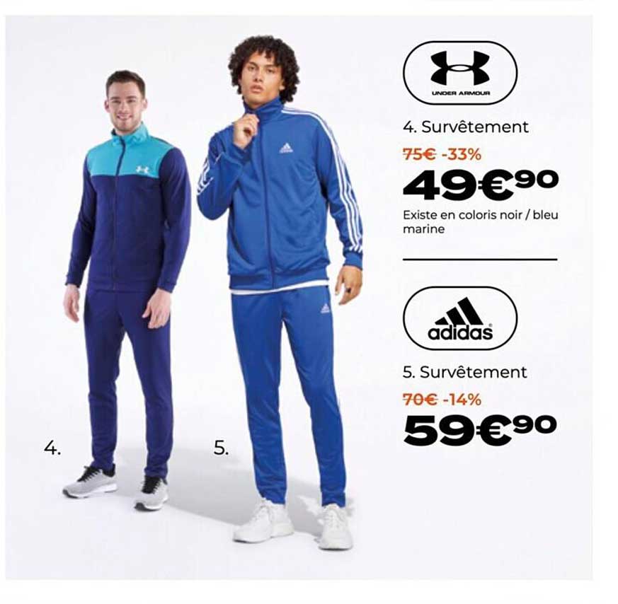 survêtement under armour, survêtement adidas