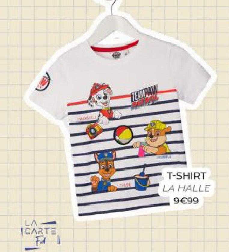 T-shirt La Halle