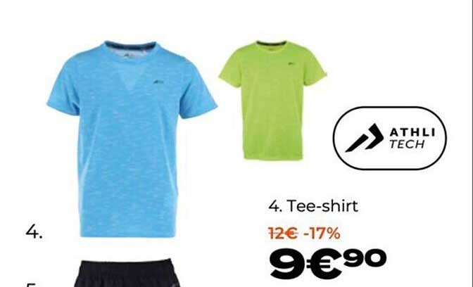 tee-shirt athli tech