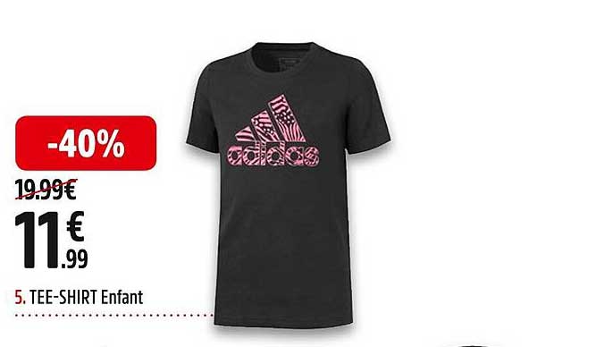 tee-shirt enfant adidas