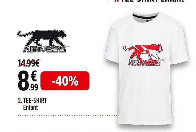 tee-shirt enfant airness