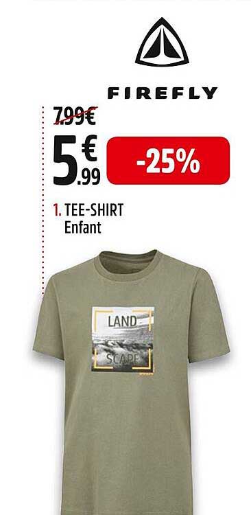 tee-shirt enfant firefly