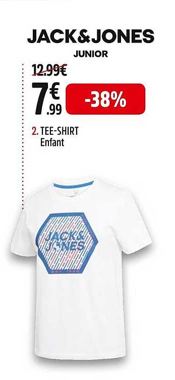tee-shirt enfant jack & jones