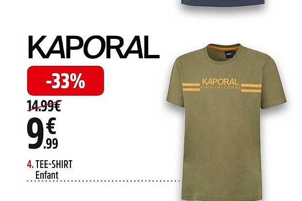 tee-shirt enfant kaporal