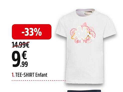 tee-shirt enfant kappa