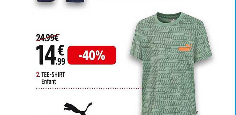 tee-shirt enfant puma