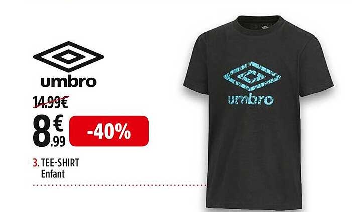 tee-shirt enfant umbro