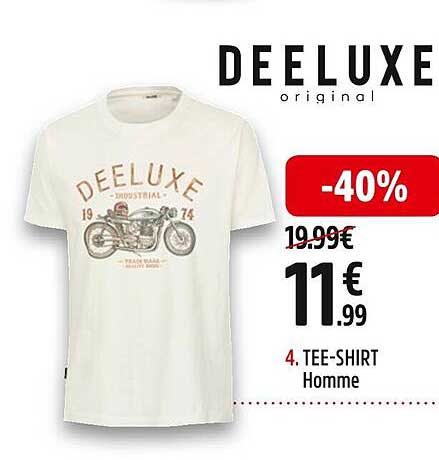 tee-shirt homme deeluxe original