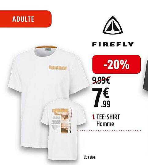 tee-shirt homme firefly