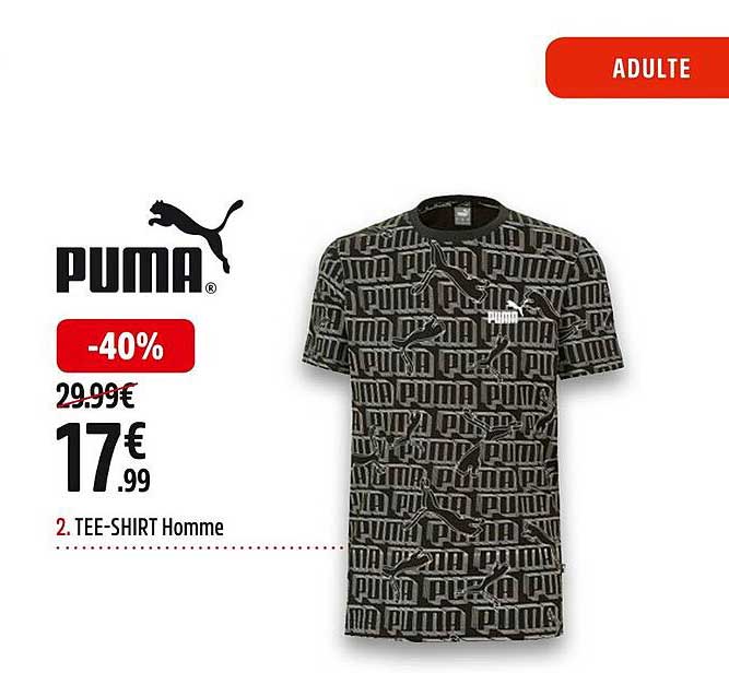 tee-shirt homme puma