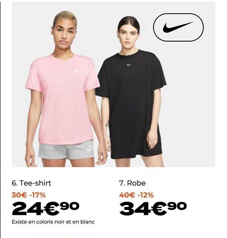 tee-shirt nike, robe nike