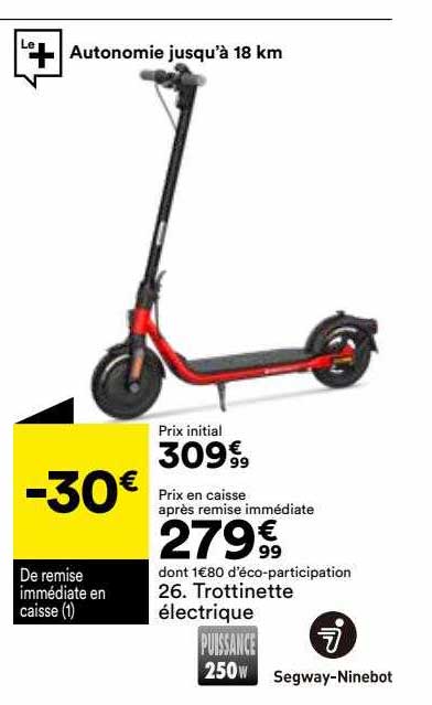 trottinette électrique segway-ninebot