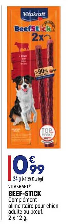 beef stick vitakraft