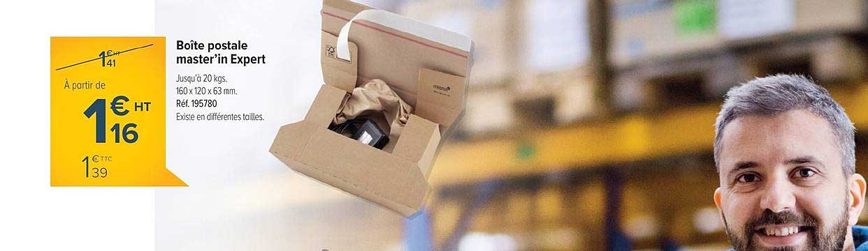 boîte postale master'in expert