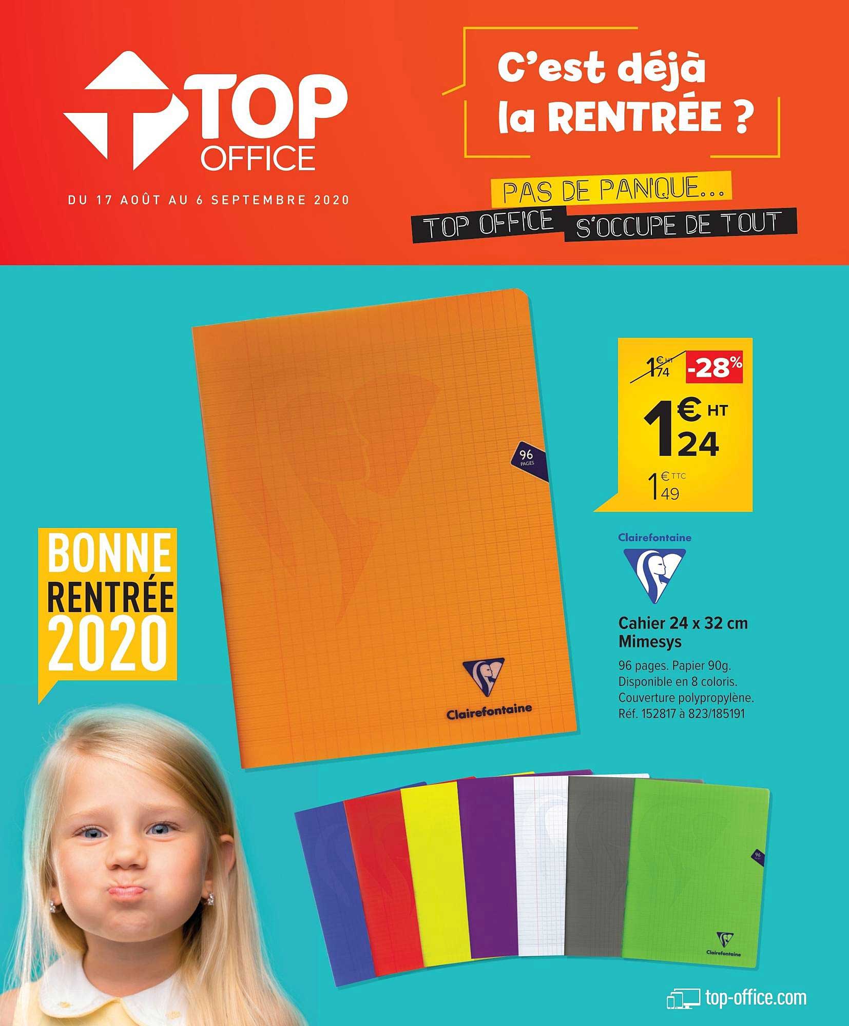 cahier 24x32 cm mimesys