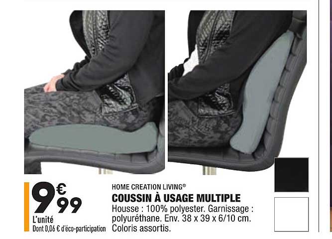 coussin à usage multiple home creation living