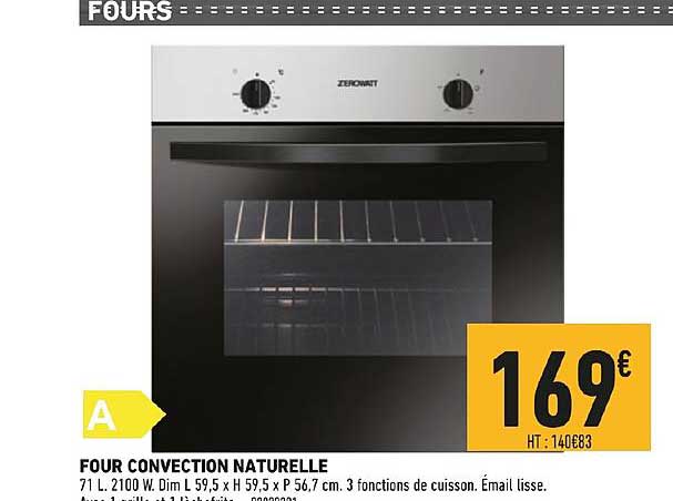 four convection naturelle