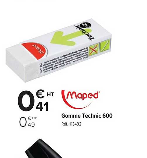 Gomme Technic 600 Maped