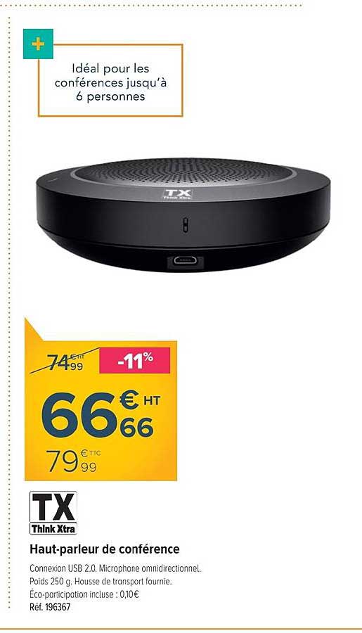 haut parleur de conférence think xtra