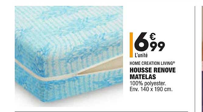 Housse Rénove Matelas Home Creation Living
