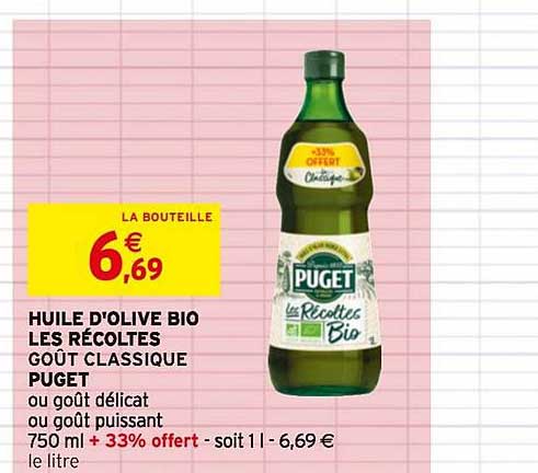huile d olive bio les récoltes puget