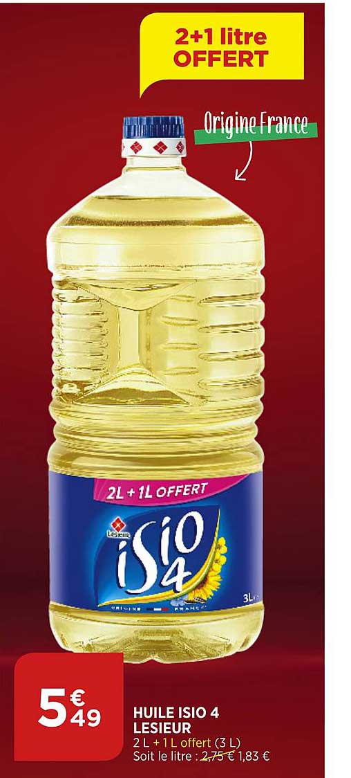 huile isio 4 lesieur