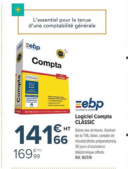 logiciel compta classic ebp