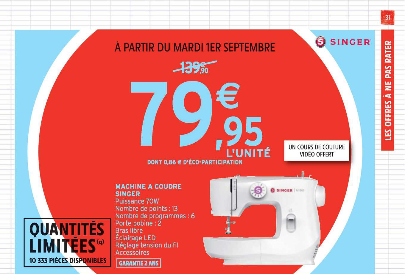 machine à coudre singer