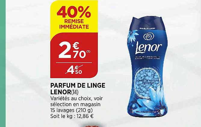 Parfum De Linge Lenor 40% De Remise Immédiate