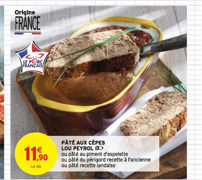pâté aux cèpes lou peyrol