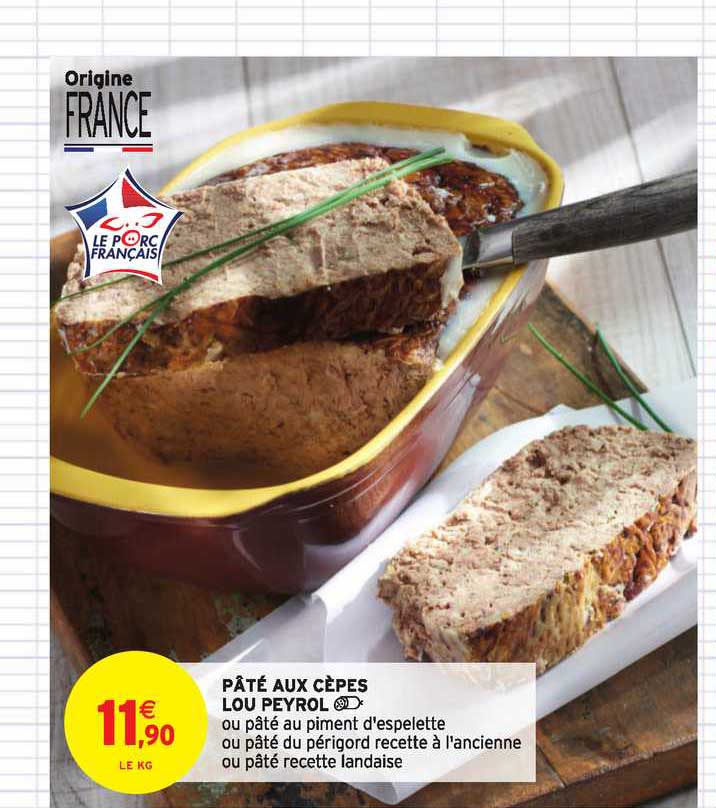 pâté aux cèpes lou peyrol