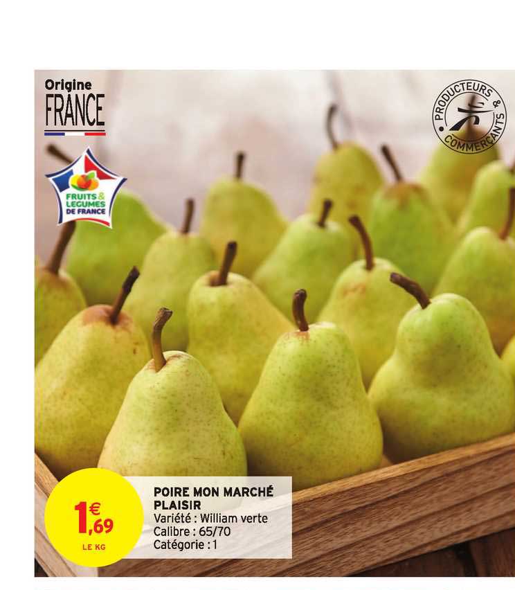 poire mon marché plaisir