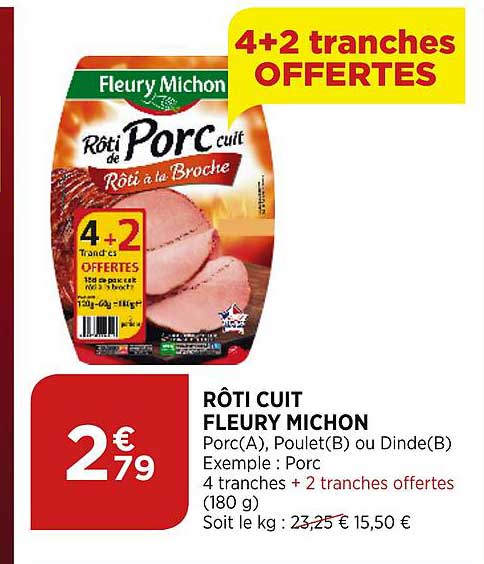 rôti cuit fleury michon
