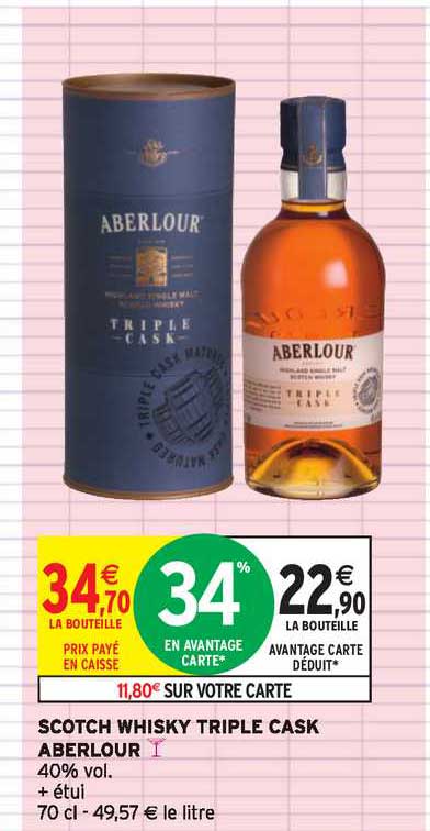 scotch whisky triple cask aberlour
