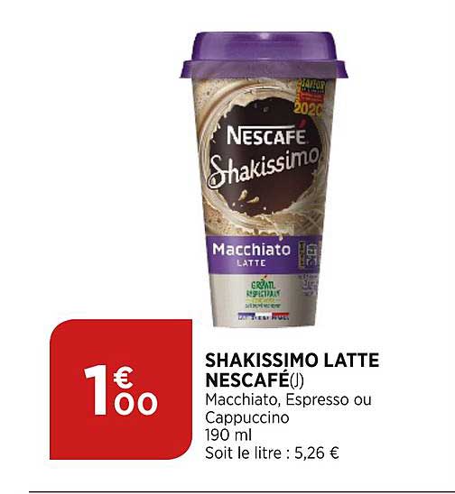 Shakissimo Latte Nescafé