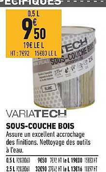 sous couche bois variatech