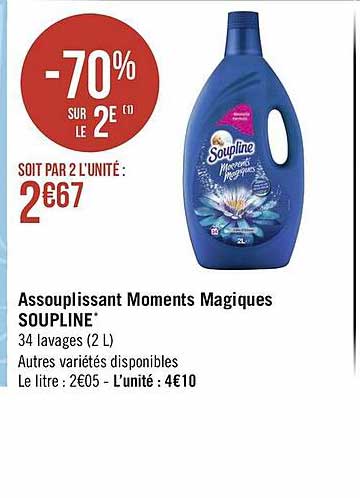 assouplissant moments magiques soupline