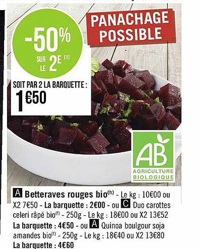 Betteraves Rouges Bio
