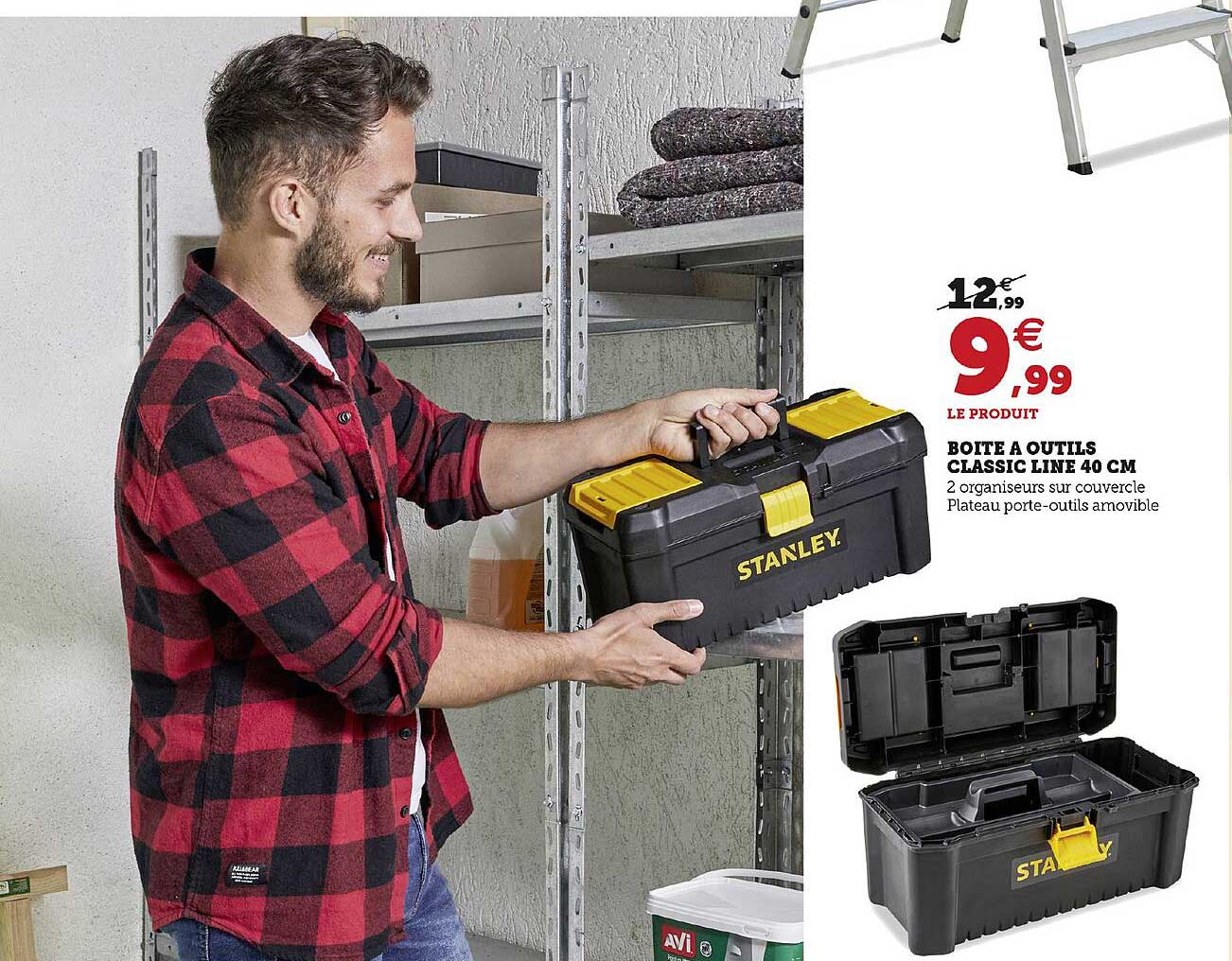 boîte à outils classic line 40 cm