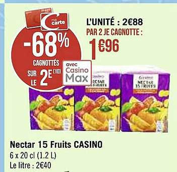 Nectar 15 Fruits Casino