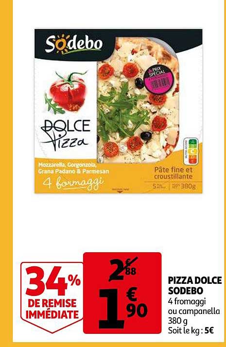 Pizza Dolce Sodebo