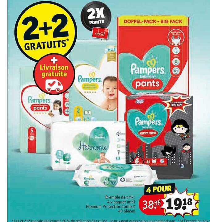 Premium Protection Taille 2 40 Pièces Papers