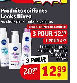 produits coiffants looks nivea