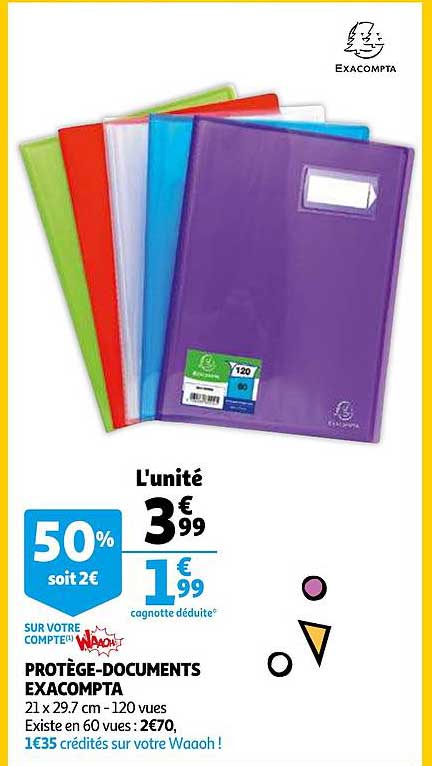 protège-documents exacompta