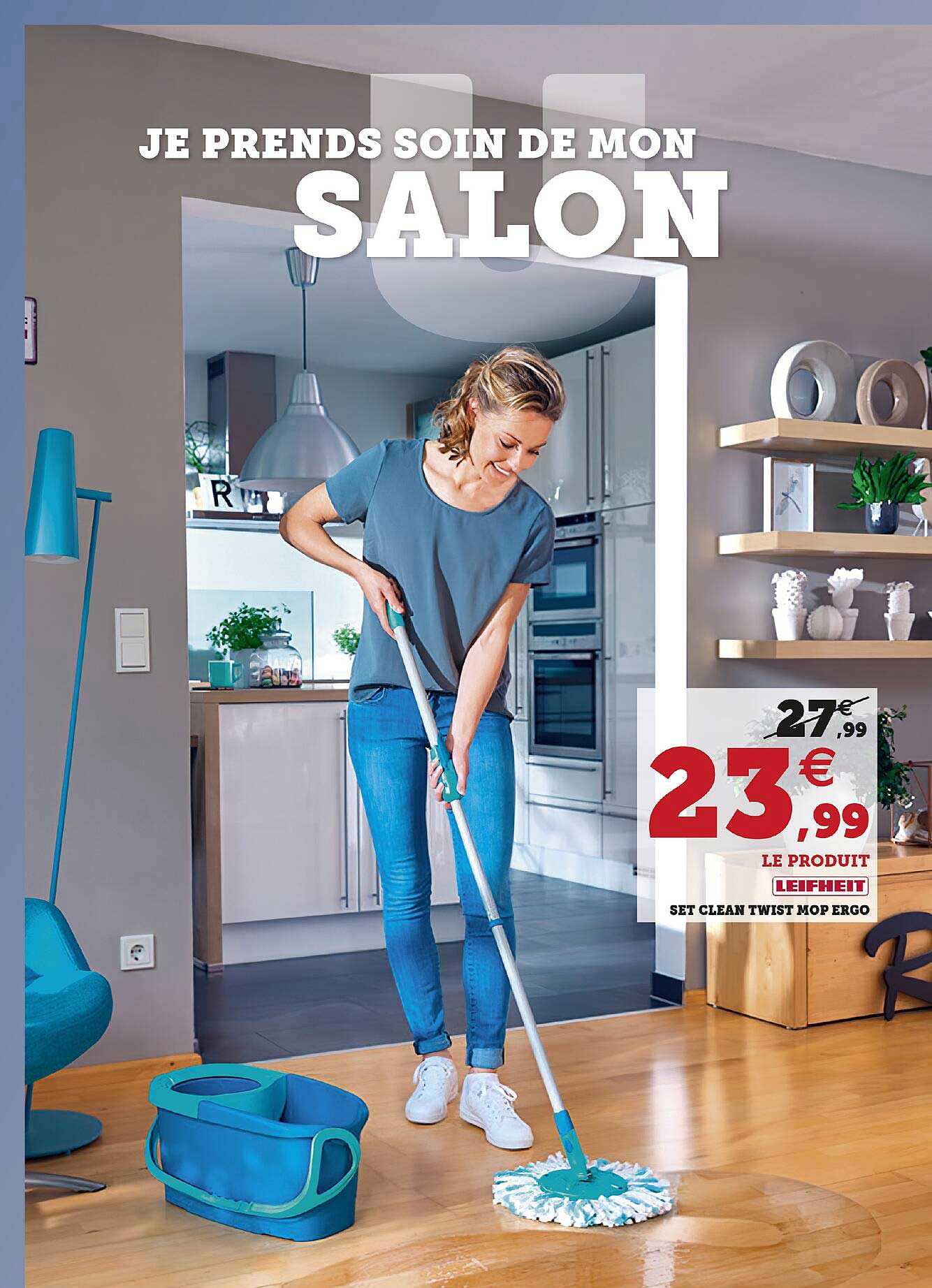 set clean twist mop ergo leifheit