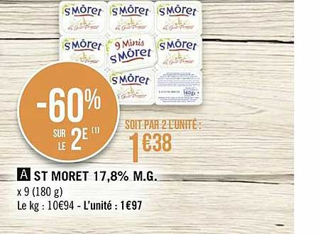 st môret 17,8% m.g.