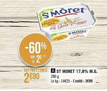 st môret 17,8% m.g.