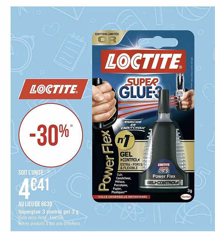 superglue 3 control gel 3 g loctite